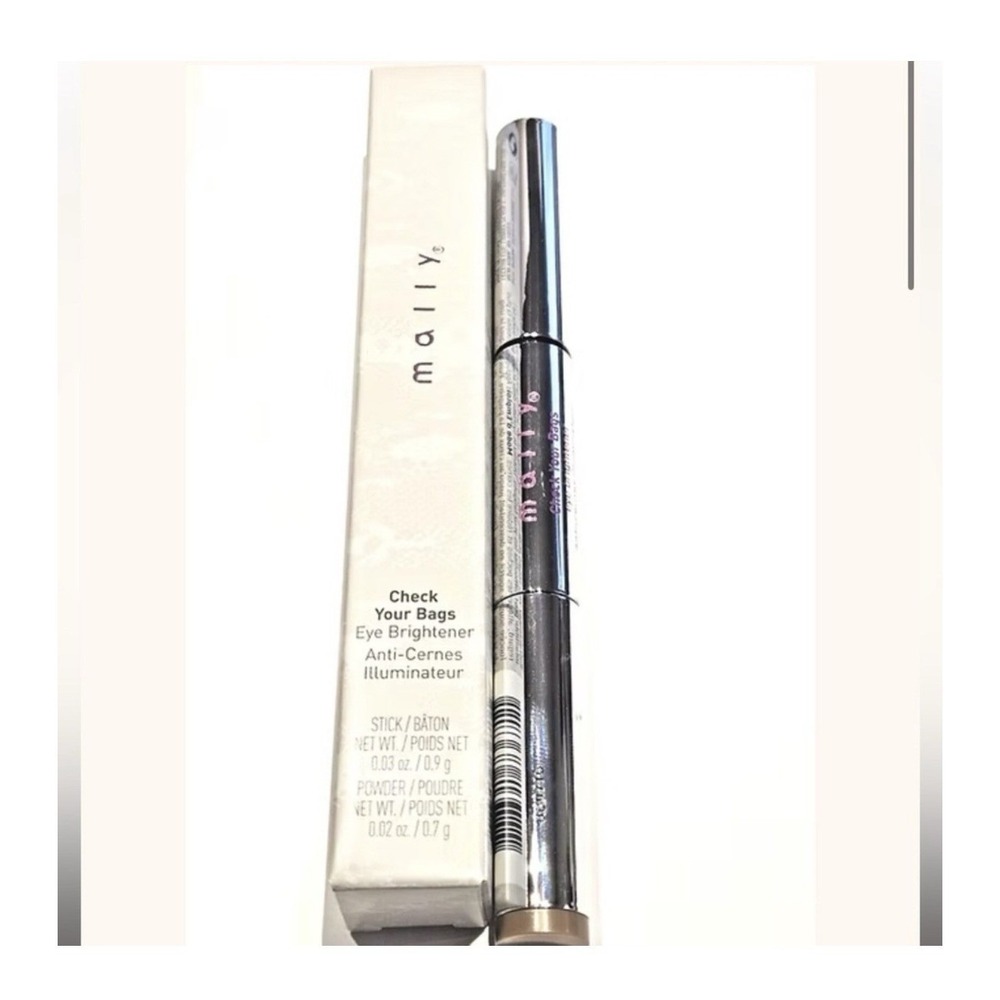 Mally Beauty Check Your Bags Eye Brightener Anti-Cernes Illuminator NWT Dual End